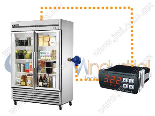 Diagrama de control de temperatura y humedad N323RHT